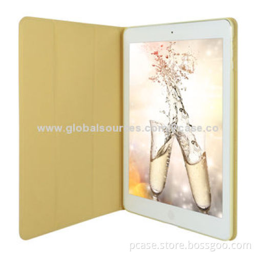 Smart Leather Case for iPad Air with Kickstand and Sleep Functions, Various Colors Available
